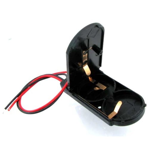 スイッチ付コイン電池ケース 2032×2