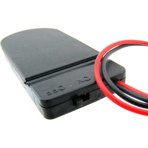 スイッチ付コイン電池ケース 2032×2