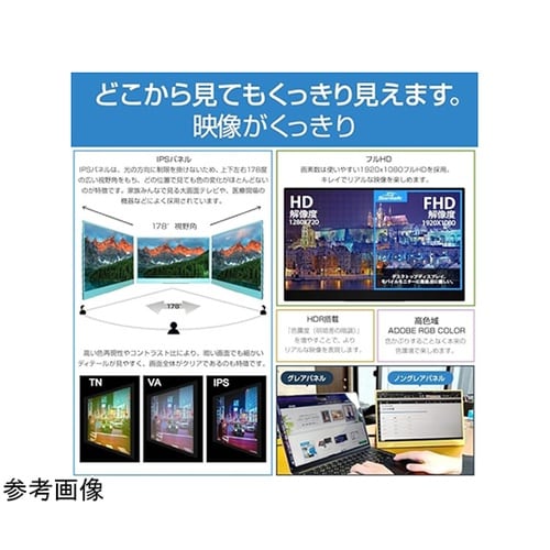 モバイルモニター 15.6インチ(シルバ