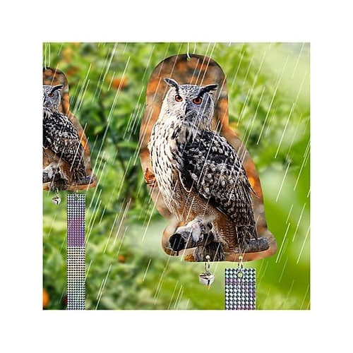 鳥よけ吊り下げキラキラ3D印刷リアルフク