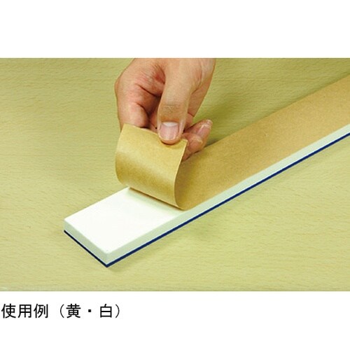 ゴム付ナラシバッカー 青・白(のり付)