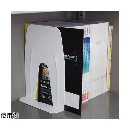 ブックエンド超特大A4ぴったりサイズ 白