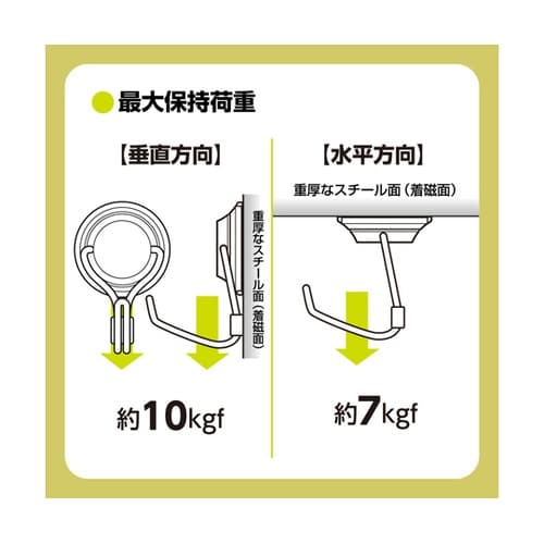 メタルマグフック 10kg 超強力フック