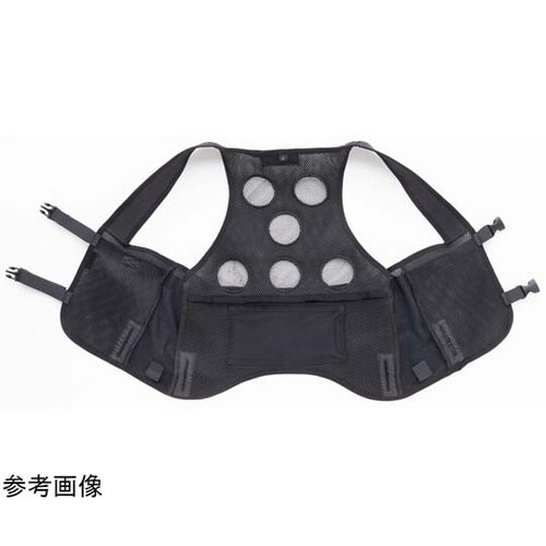 温冷ペルチェ3点式ベスト 取付穴(個)6