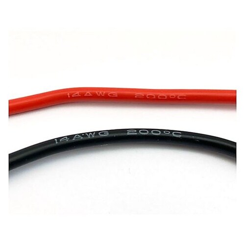 片端バナナプラグ付コード 赤黒セット A