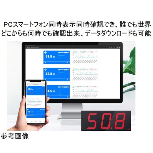 壁掛け騒音計 WS1803B