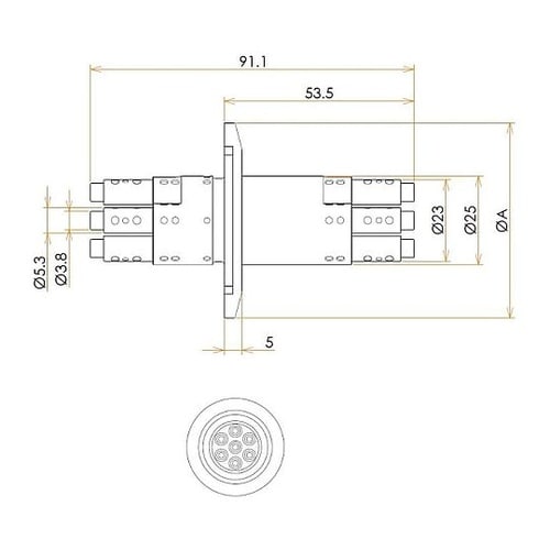 光ファイバー VIS / NIR 600