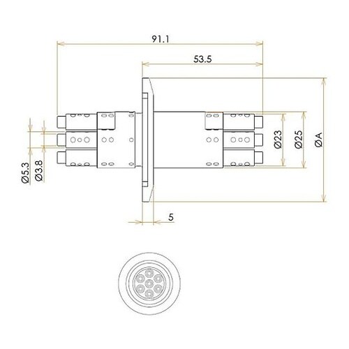光ファイバー VIS / NIR 100