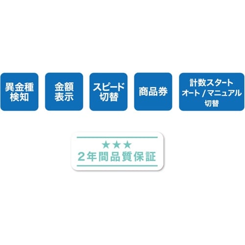 混合金種紙幣計数機 DN−900 DN−