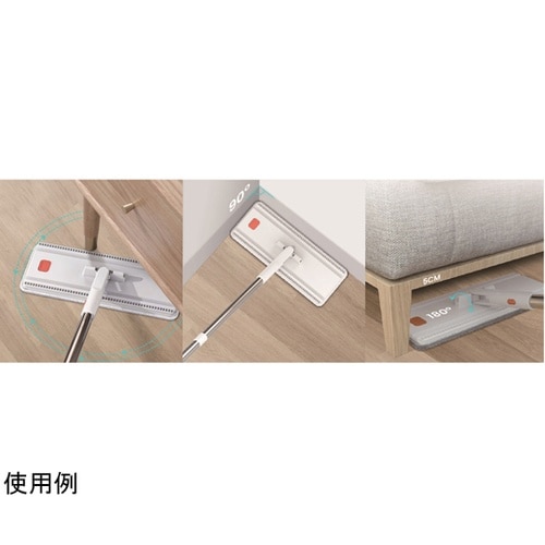 洗濯絞り機能付きマイクロファイバーモップ