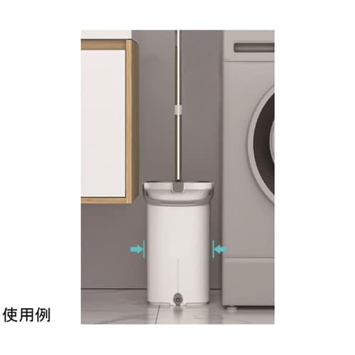 洗濯絞り機能付きマイクロファイバーモップ