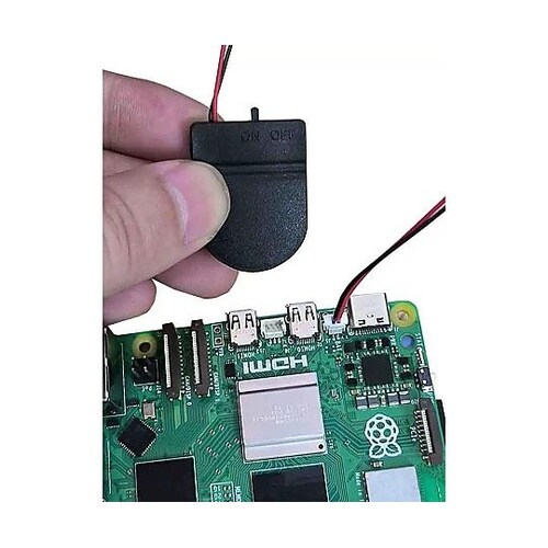 Raspberry Pi 5用コイン電池