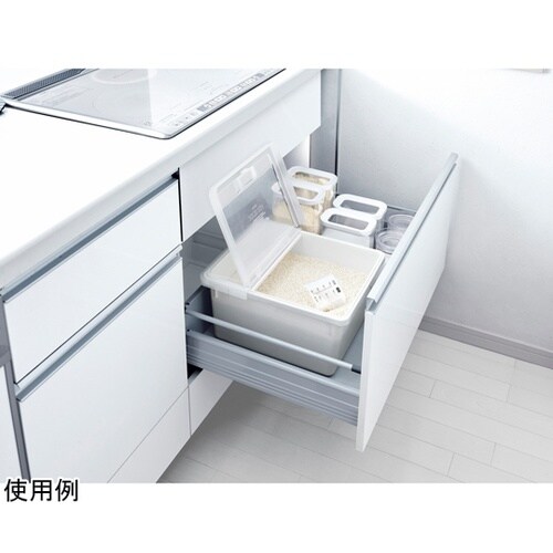 引き出し用米びつ パッキン付き 10kg