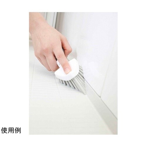 お風呂用すみずみブラシ グレー B330