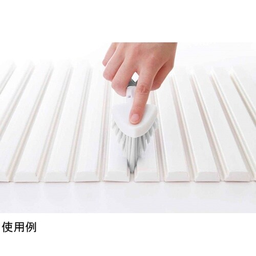 お風呂用すみずみブラシ グレー B330