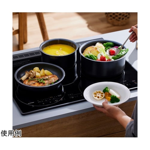 200VビルトインIH3口グリルレスタイ