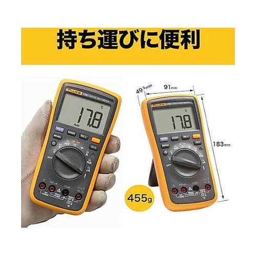 デジタルマルチメーター 17B MAX