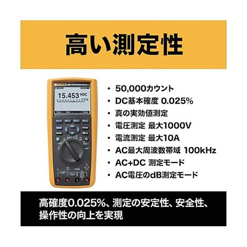 デジタル・マルチメーター 真の実効値トレ