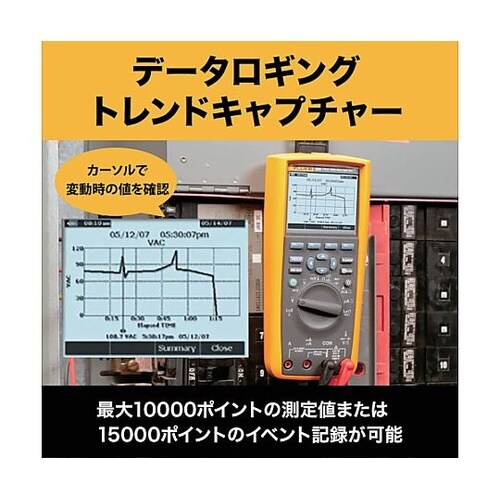 デジタル・マルチメーター 真の実効値トレ