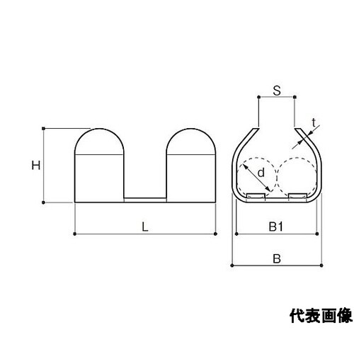 ロープクランプ ステンレス RP−12