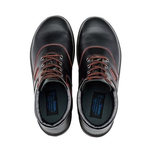 安全靴 中編上 SL22−R黒/赤 24