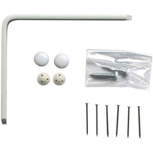 石膏ボードにつく棚受 棚1枚用 白 TK