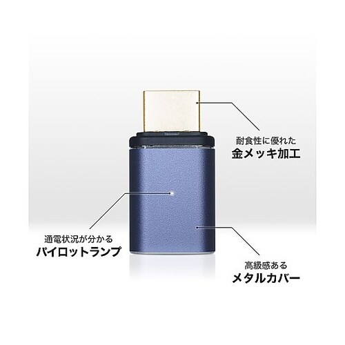 HDMIマグネット変換アダプタ ストレー