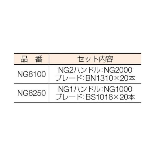 NG8250 ノガSコバルトセット