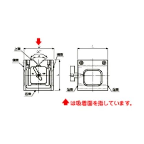 マグネットブロック 桝形ブロック KYB
