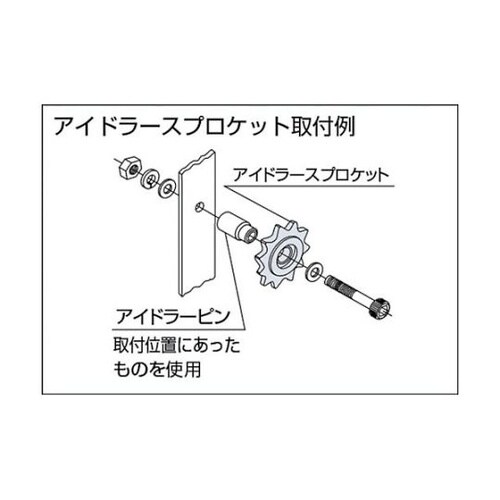 SUSID35C18D15 アイドラー