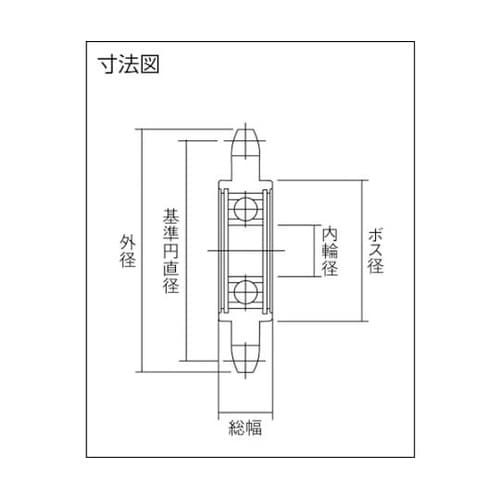 SUSID40C13D12 アイドラー