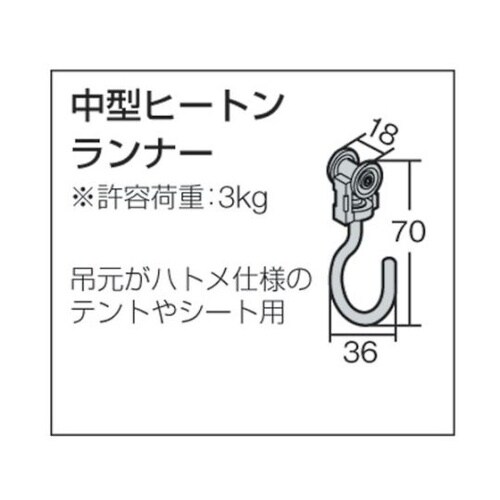 32HR 中型ヒートンランナー