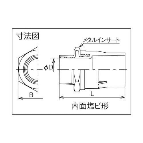 TSMVS20 TSメタルバルブソケット