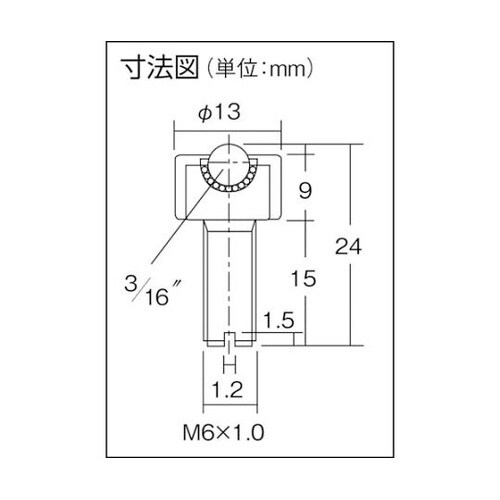 上向用ボールキャスター イグチベアー ス