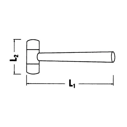 10955−32 プラスチックハンマー