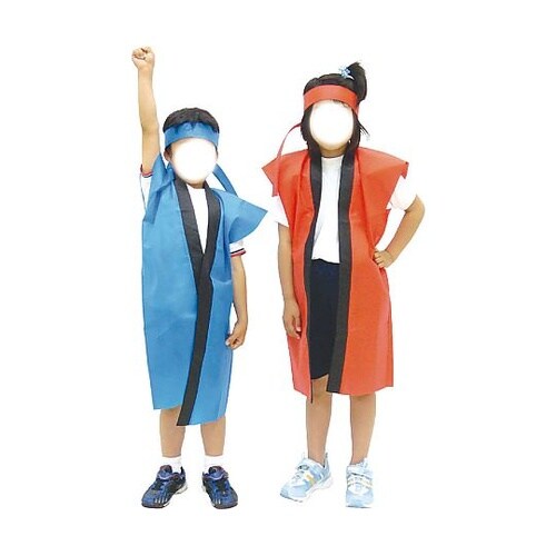 1172 ロングハッピ不織布 白S