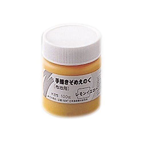 38026 手描きぞめえのぐ100cc黄