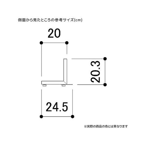 【オプション】自立脚2本 ブラック 61