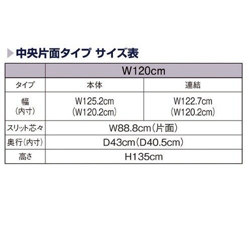 61−15−7−4 UR120 中央片面