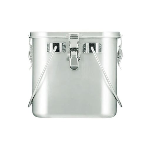 57418スタッキング角型給食缶18cm