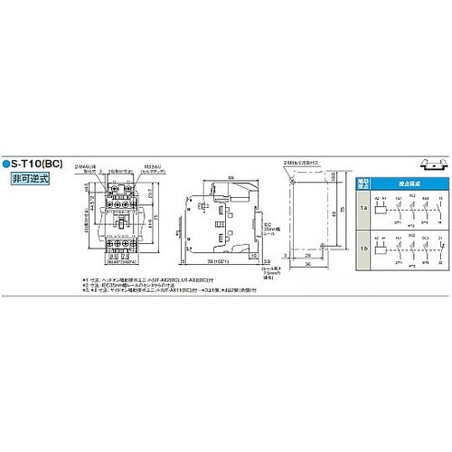 200V/200V 2.2Kw電磁接触器