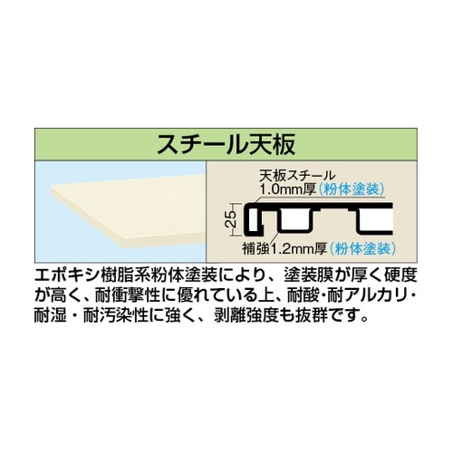 TKK4127SI低床用軽量高調整作業台