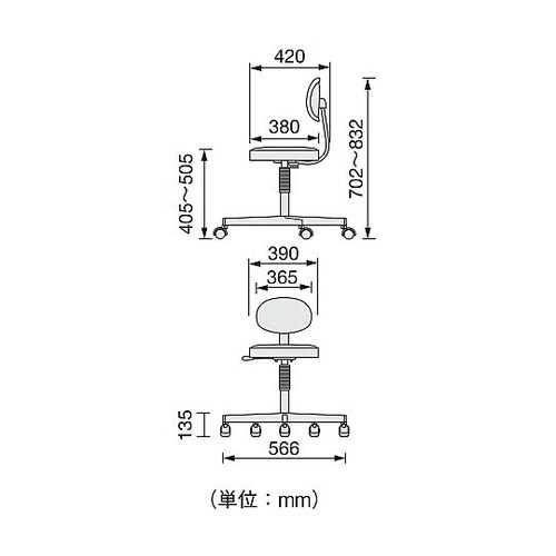 C1CBKN ワークチェアー
