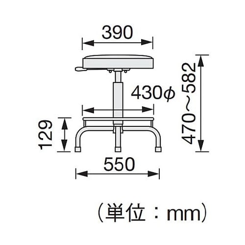 S3PBKN ワークチェアー