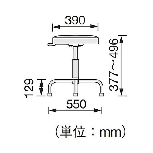 S4PBKN ワークチェアー