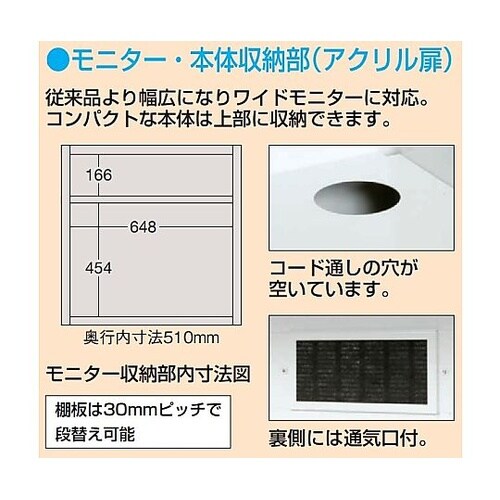 LPC2W パソコンキャビネット