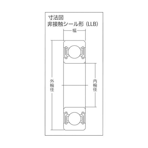 6806LLB 深溝玉軸受