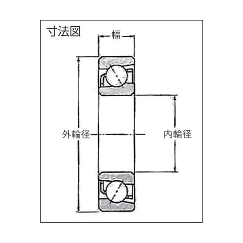 7004 A 小径小形ボールベアリング