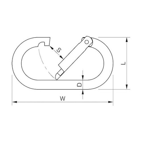 KA10 カラビナ 鉄