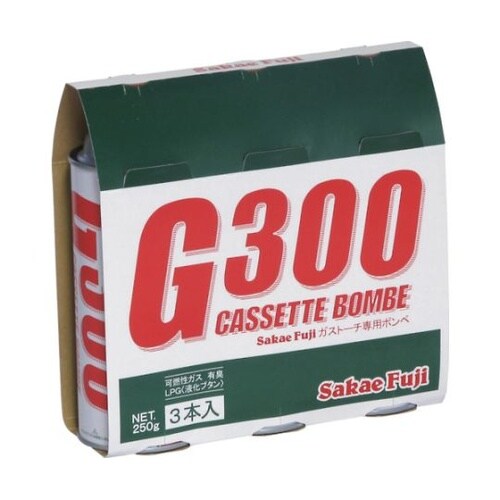 カセットボンベ 3本パック G300−3